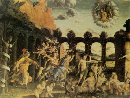 Andrea Mantegna Triumph of the Virtues China oil painting art
